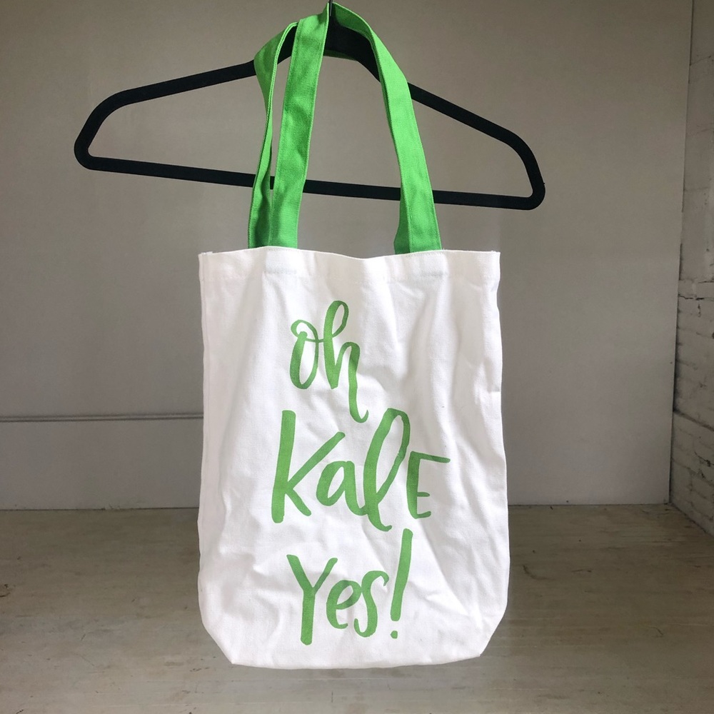 Oh Kale Yes! Tote bag